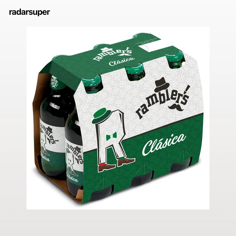 Cerveza clásica Dia Ramblers pack 6 x 25 cl