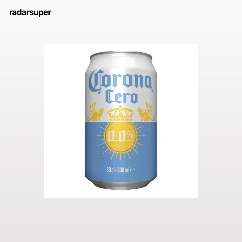 Cerveza Corona Cero 0,0 alcohol lata 33 cl.