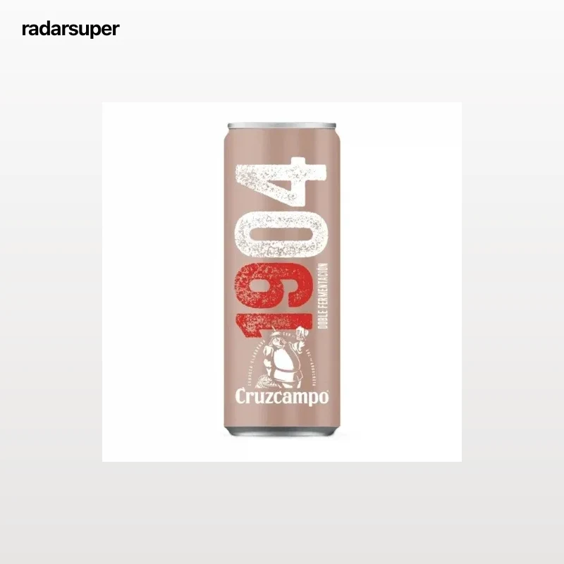 Cerveza Cruzcampo 1904 lata 33 cl.