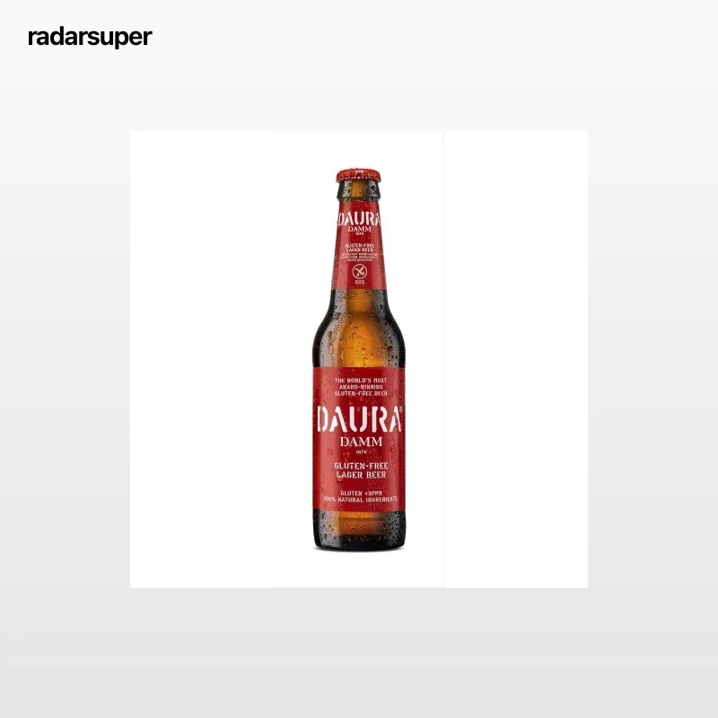 Cerveza Daura sin gluten botella 33 cl.