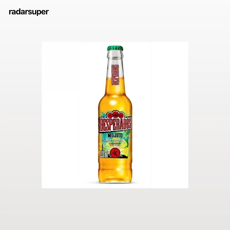 Cerveza Desperados mojito botella 33 cl.