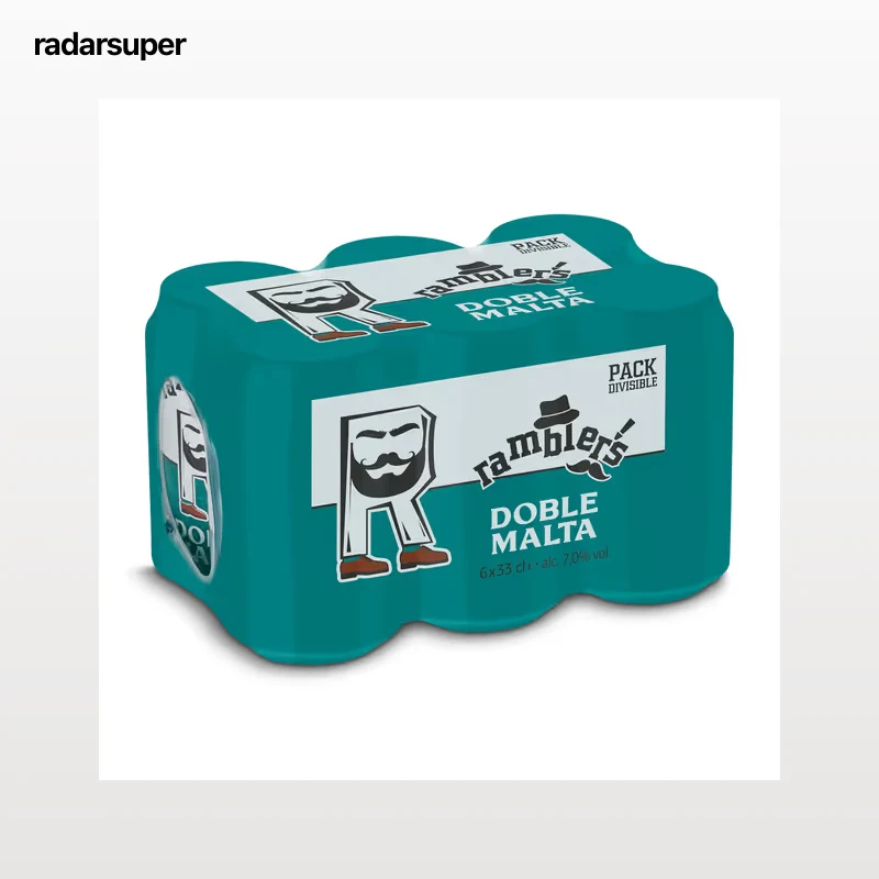 Cerveza doble malta Dia Ramblers pack 6 x 33 cl