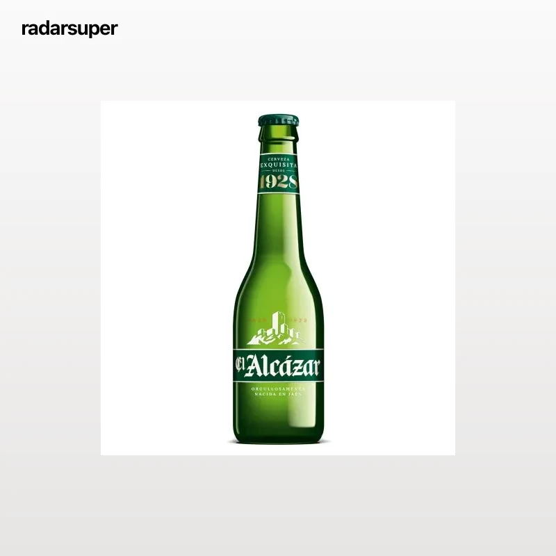 Cerveza El Alcázar botella 33 cl.