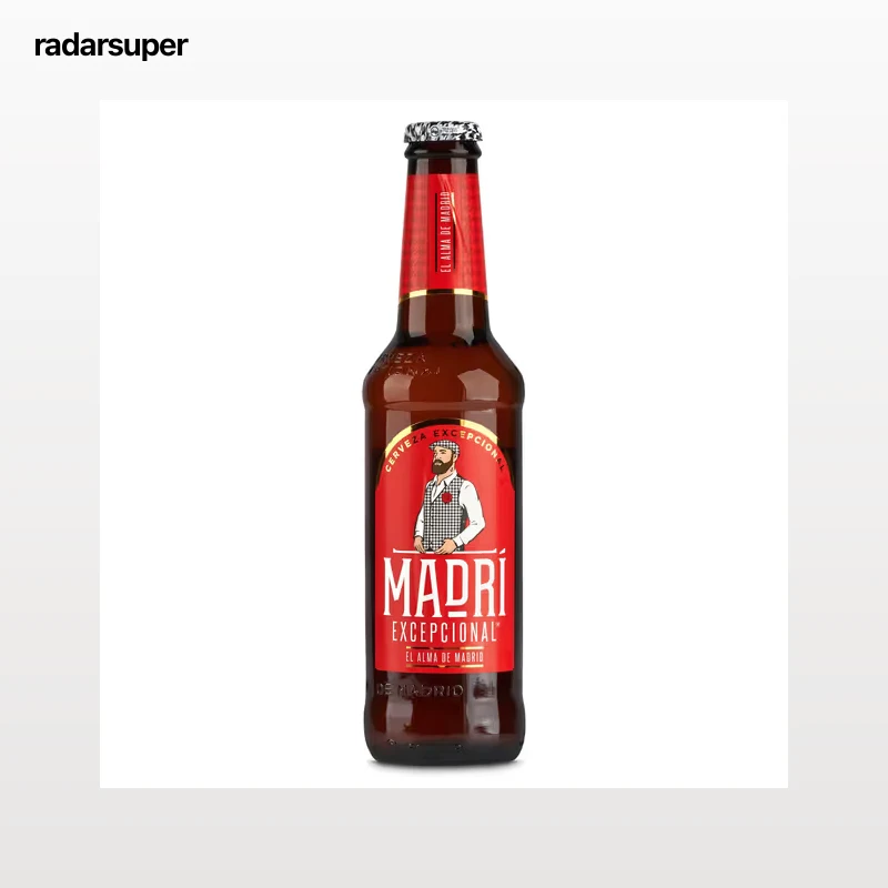 Cerveza excepcional Madri 33 cl
