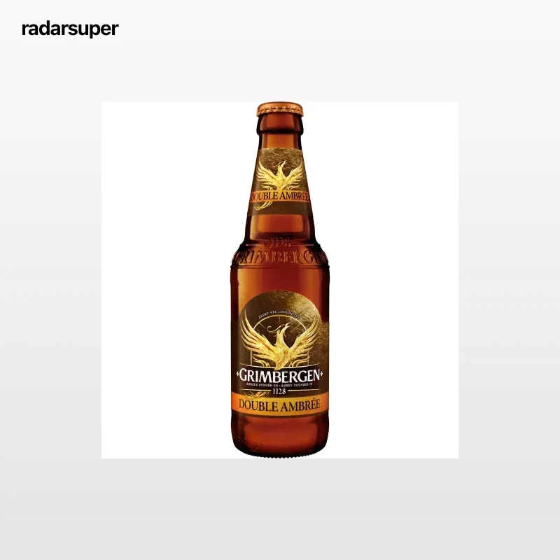 Cerveza Grimbergen doble ambrée botella 33 cl.