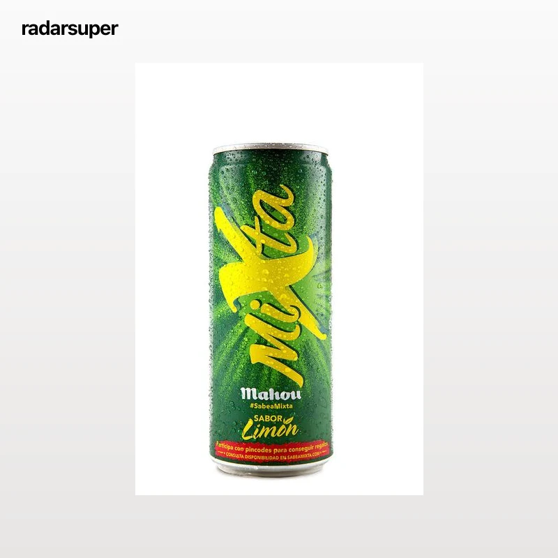 Cerveza con limón Mahou Mixta lata 33cl