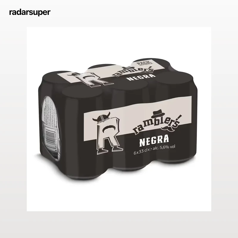 Cerveza negra Dia Ramblers pack 6 x 33 cl