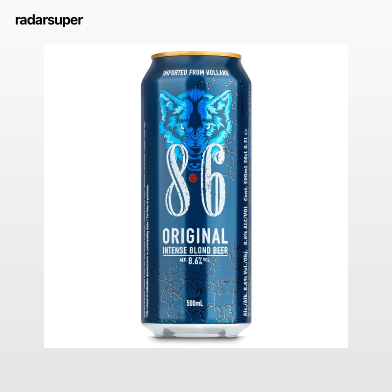 Cerveza original 8.6 50 cl