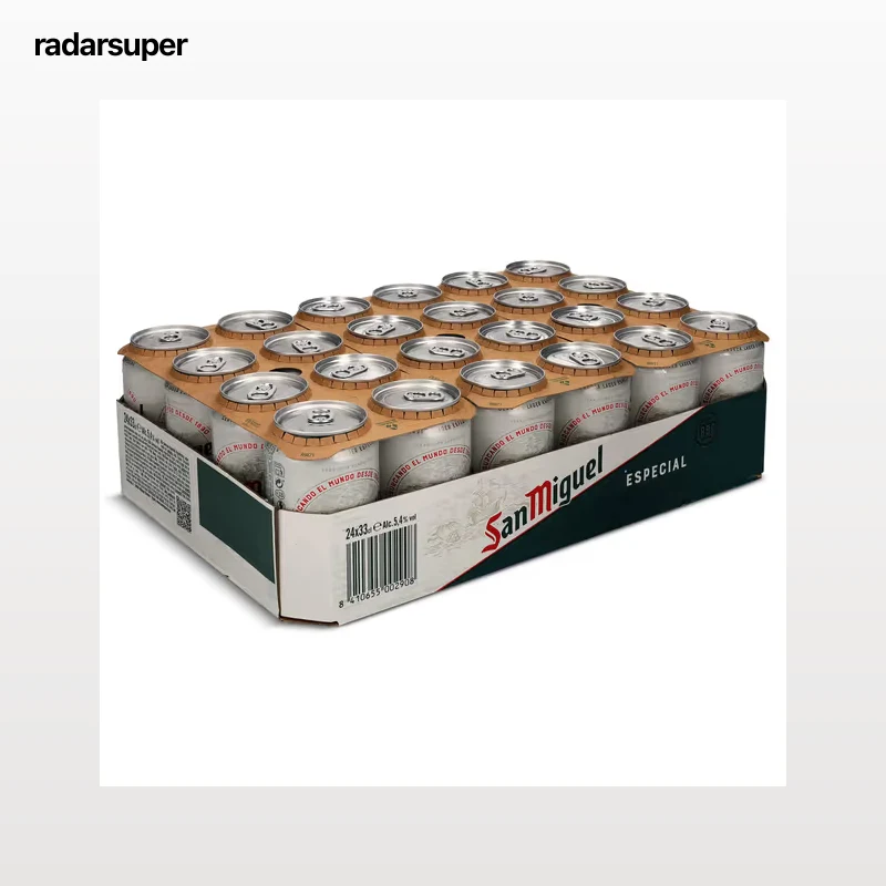 Cerveza San Miguel pack 24 x 33 cl