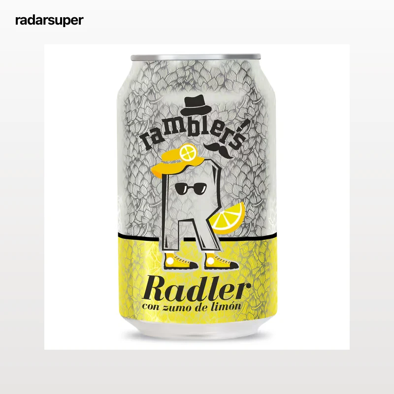 Cerveza radler Dia Ramblers 33 cl