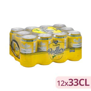 Cerveza Radler Steinburg con zumo natural de limón