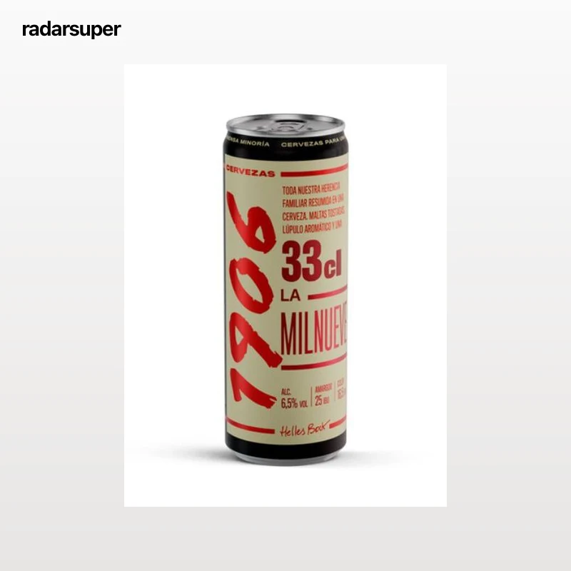 cerveza Rubia 1969 lata 33cl Rva Especial