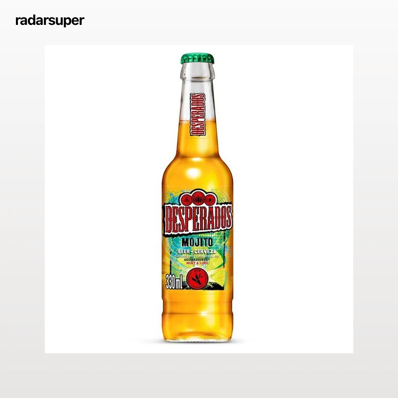 Cerveza rubia Desperados Mojito botella 33cl
