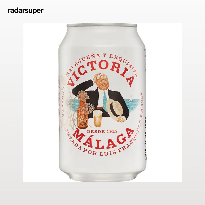 Cerveza rubia Victoria lata 33cl