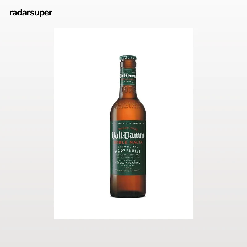 Cerveza rubia Voll Damm botella 33cl