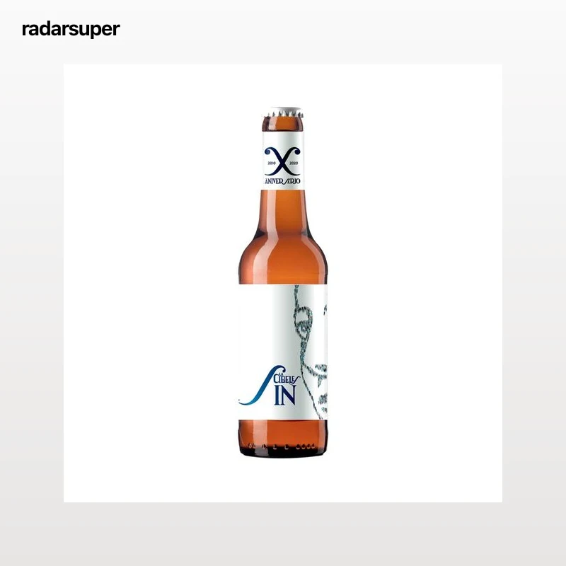 Cerveza sin alcohol LA CIBELES 33 cl.