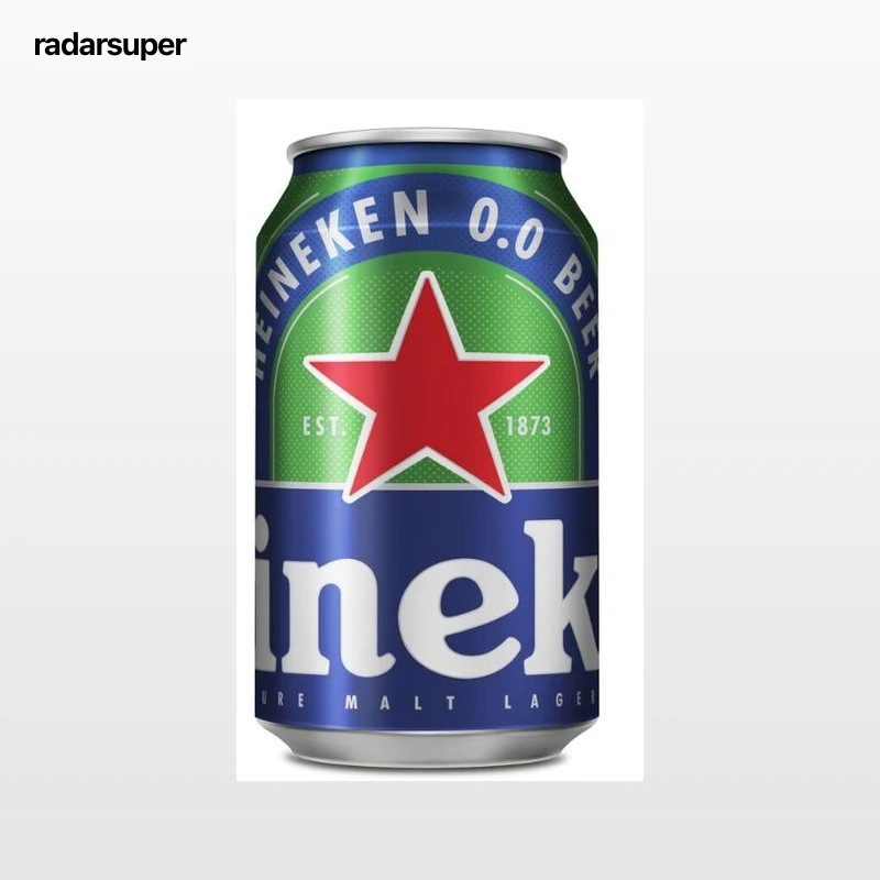 Cerveza sin alcohol Heineken 0,0% lata 33cl
