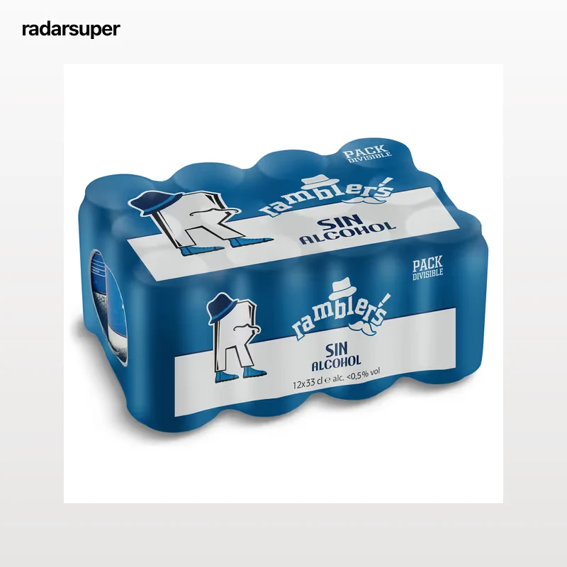 Cerveza sin alcohol Dia Ramblers pack 12 x 33 cl