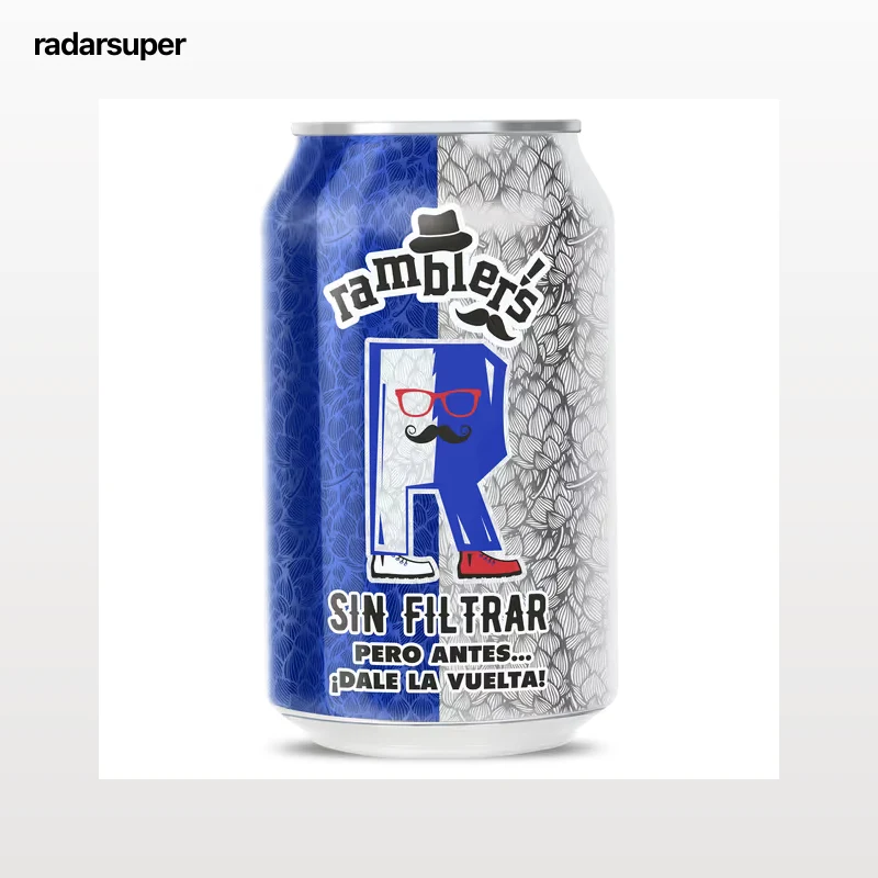 Cerveza sin filtrar Dia Ramblers 33 cl