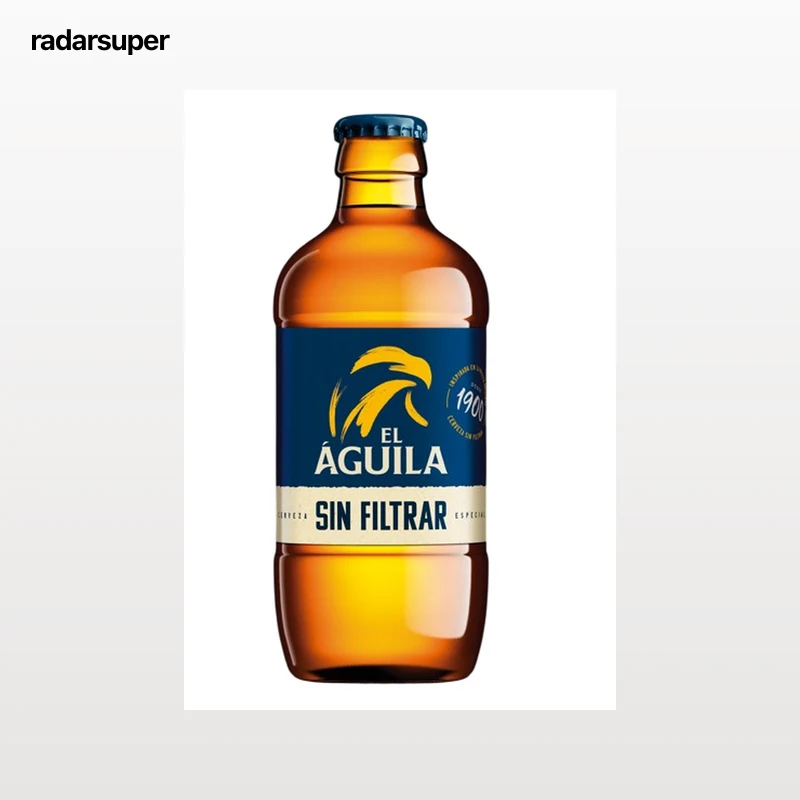 Cerveza sin filtrar Águila bot. 33cl