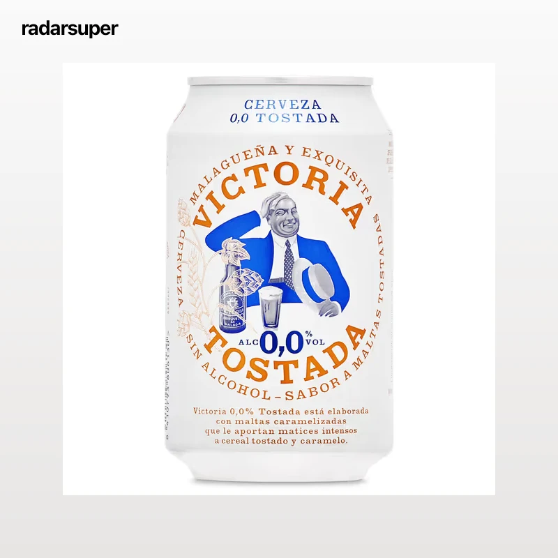 Cerveza tostada 0,0% alcohol Victoria 33 cl