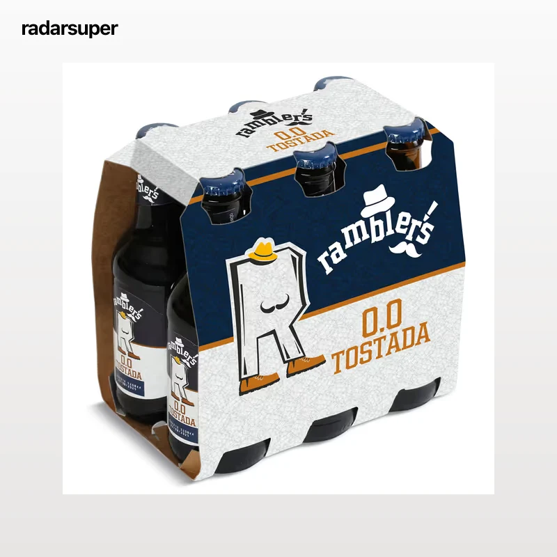Cerveza tostada 0,0% alcohol Dia Ramblers pack 6 x 25 cl