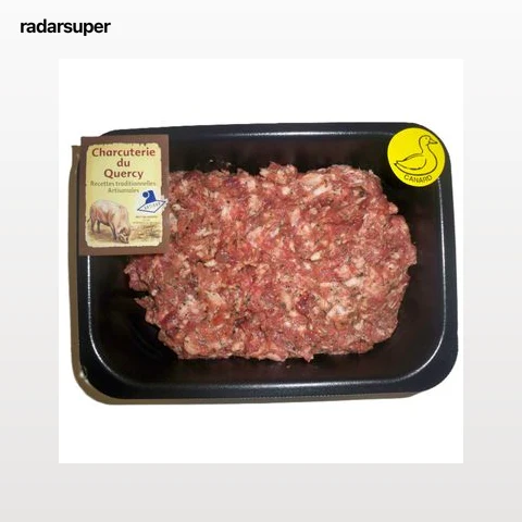 Chair à saucisse de canard artisanale Charcuterie du Quercy 1kg