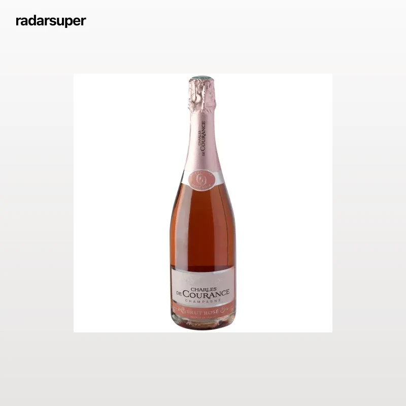 Champagne Charles de Courance brut rosé 75 cl.