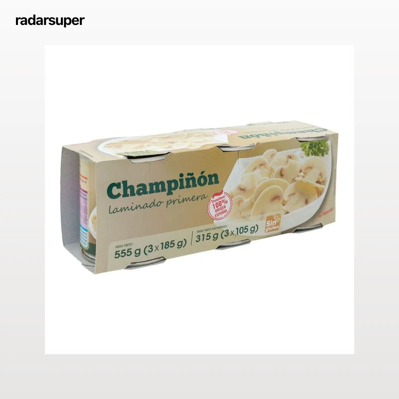 Champiñon Alipende pack 3 laminado