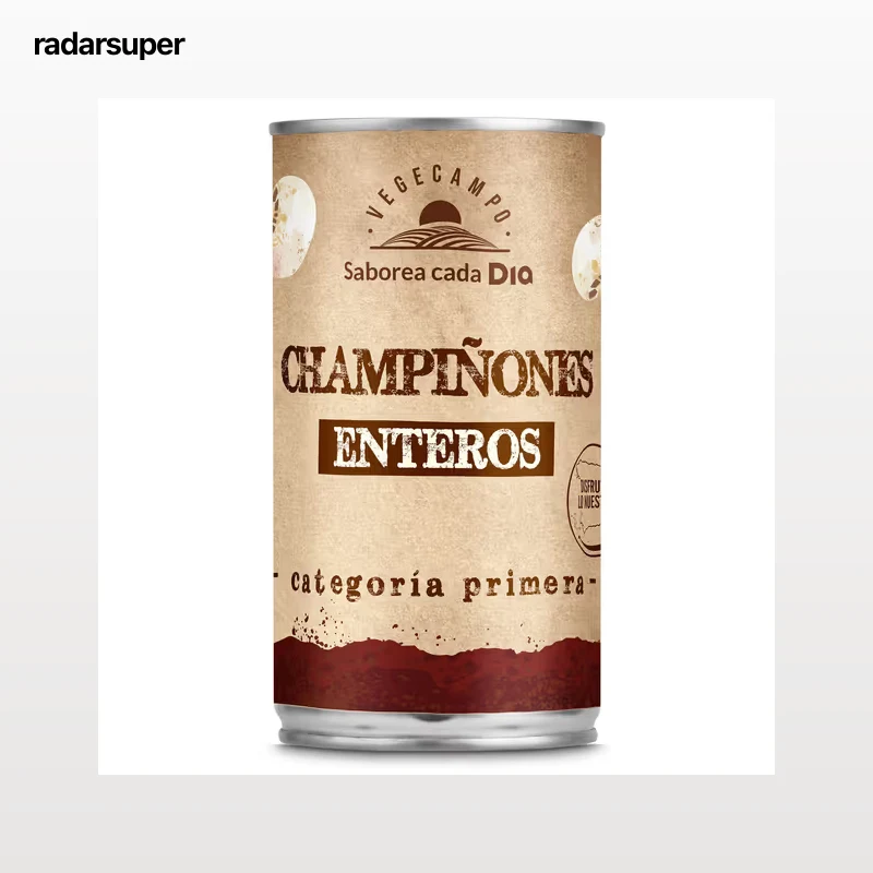 Champiñones enteros Dia Vegecampo 185 g