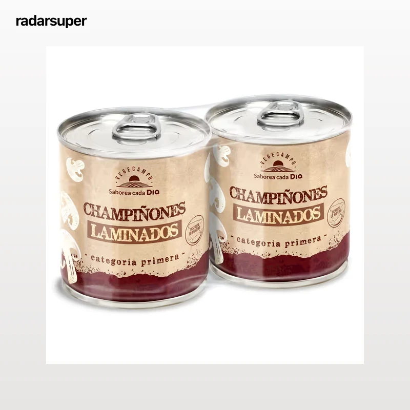 Champiñones laminados Dia Vegecampo 2 x 105 g