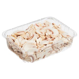 Champiñones laminados limpios