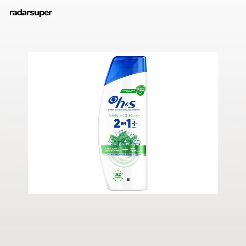 CHAMPÔ H&S MENTOL 2EM1 PLUS 300ML