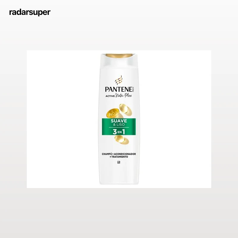 CHAMPÔ PANTENE LISO E SEDOSO 3EM1 500ML