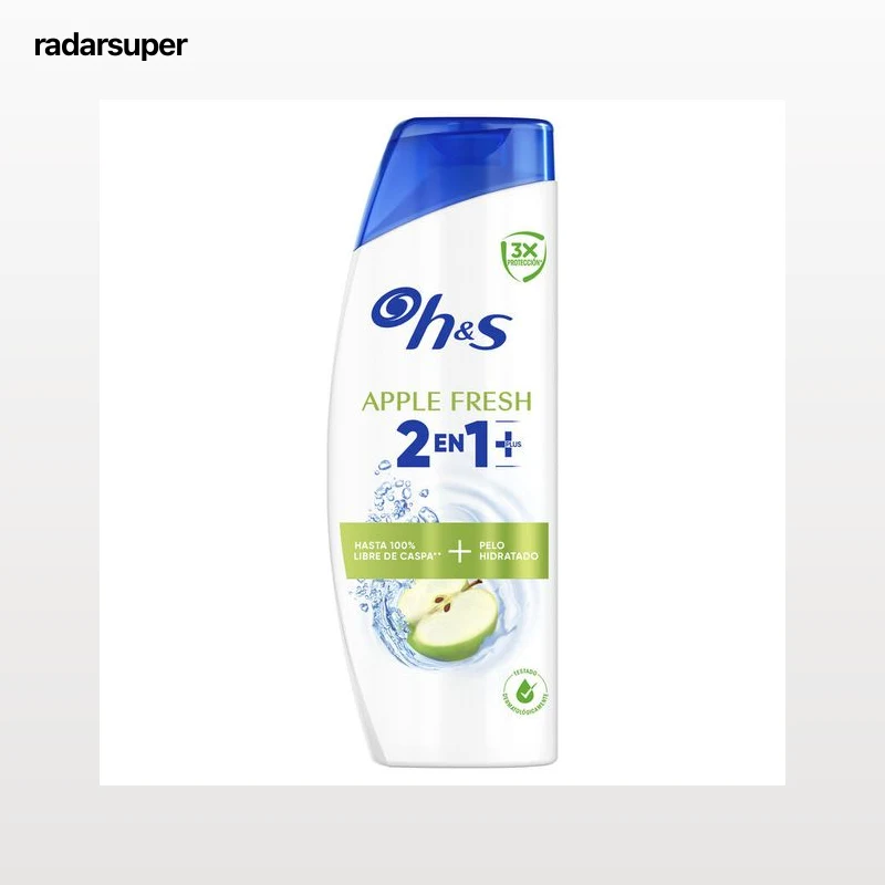 Champú 2 en 1 apple fresh H&S 300 ml