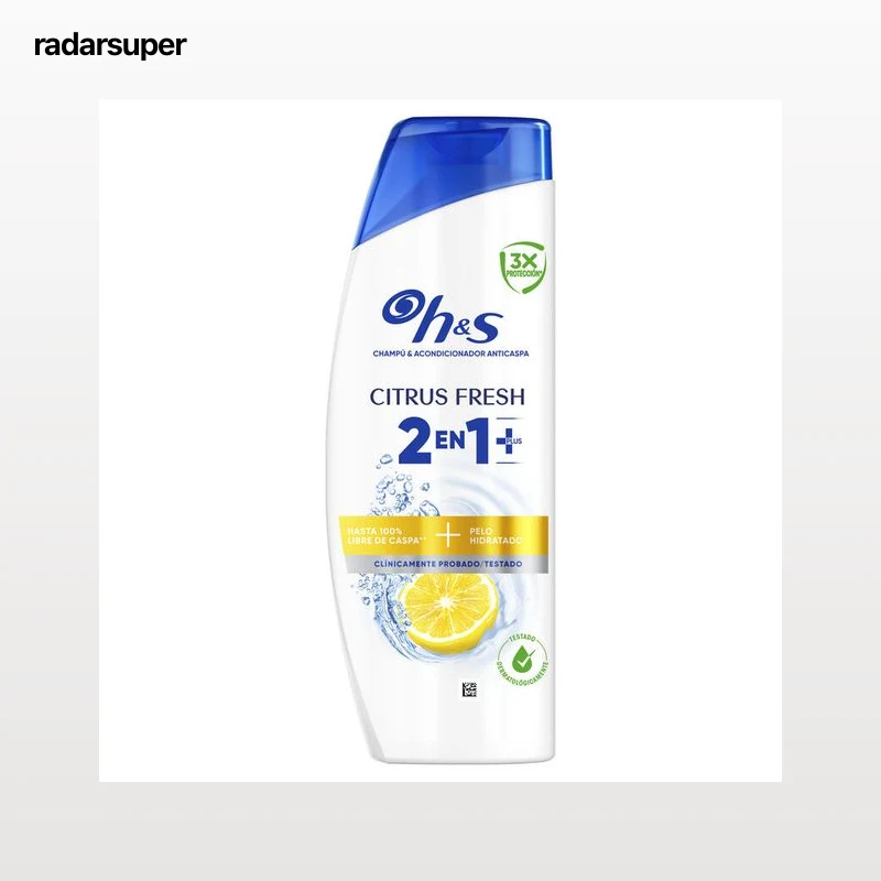 Champú 2 en 1 citrus fresh H&S 300 ml