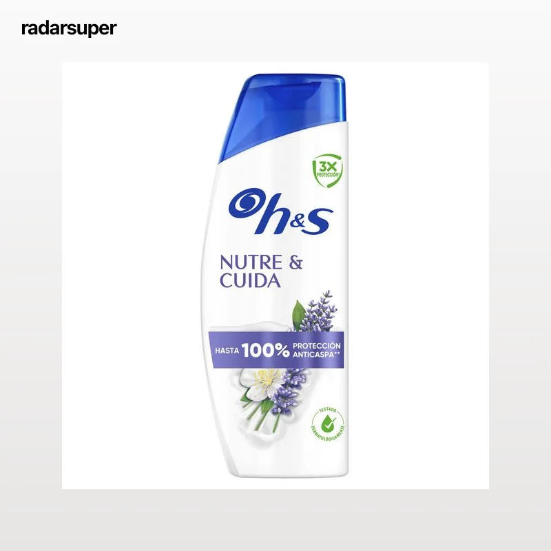Champú 2 en 1 nutre y cuida H&S 300 ml