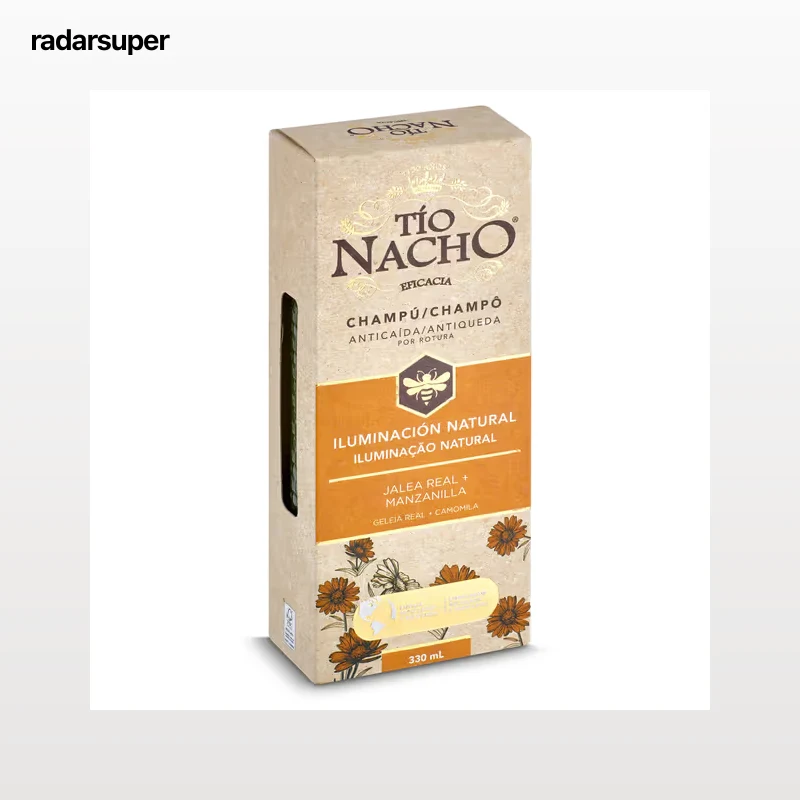 Champú anticaída iluminación natural Tío Nacho 330 ml