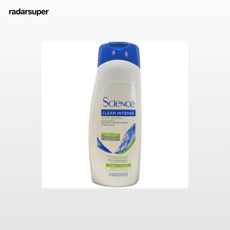 Champú anticaída purificante cabellos grasos Science Les Cosmétiques 400 ml.