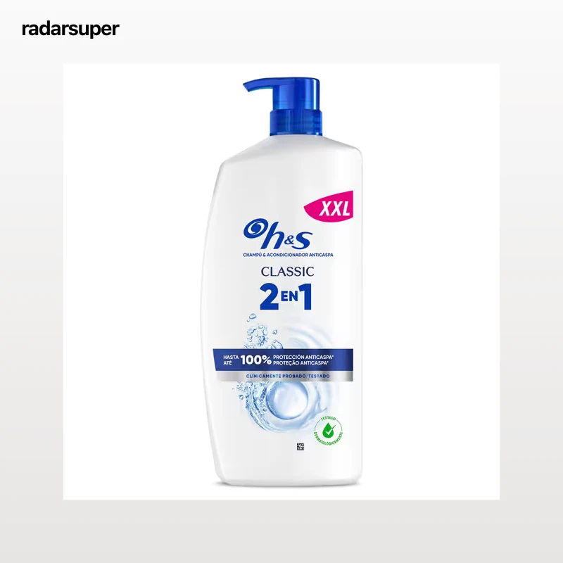 Champú anticaspa y acondicionador dos en uno H&S 1 L