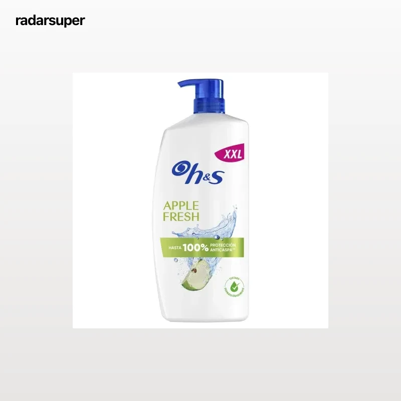 Champú anticaspa apple fresh H&S 1000 ml.