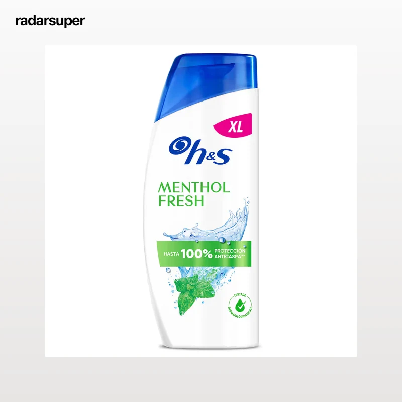 Champú anticaspa menthol fresh H&S 625 ml