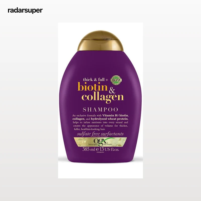 Champú Biotina y Colágeno OGX Cabello Fino,385 ml