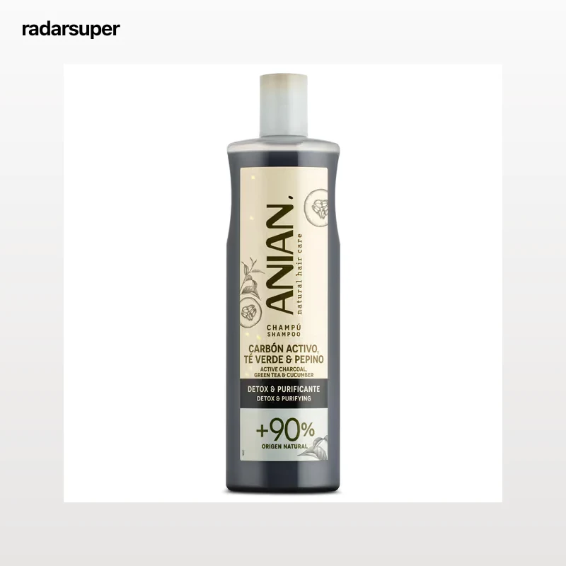 Champú carbón activo Anian 400 ml