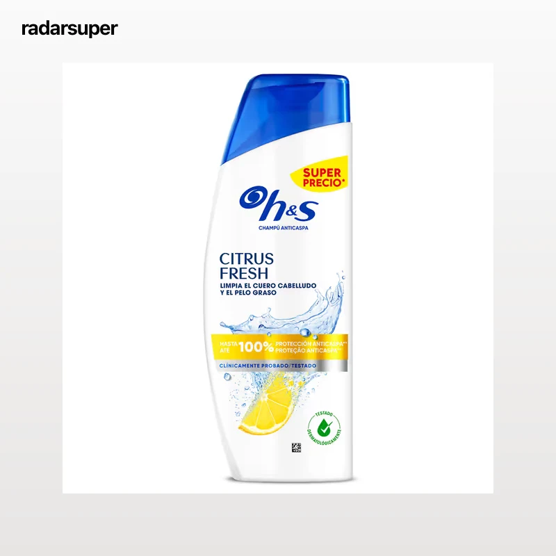 Champú citrus fresh H&S 250 ml