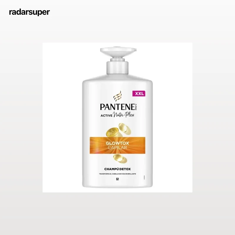 Champú clarificante Glowtox capilar Pantene Pro-V 1000 ml.