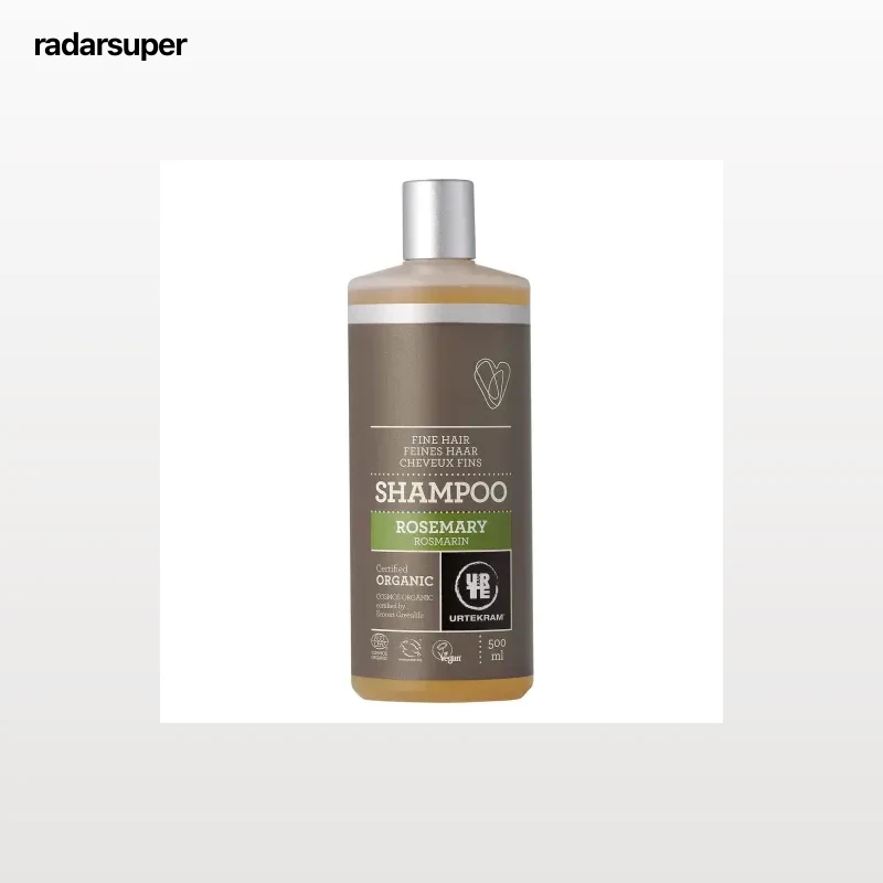 Champú de romero para cabello fino ecológico Urtekram 500 ml.