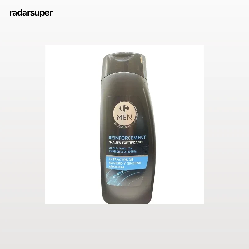 Champú fortificante cabello frágil Men Carrefour 400 ml.