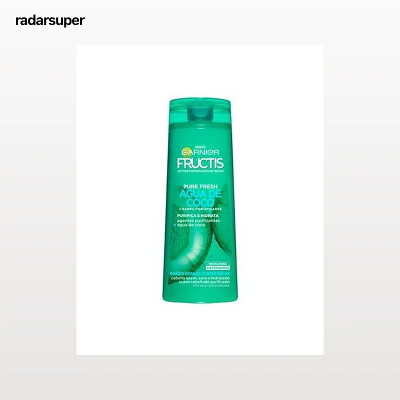 Champú fortificante Fructis 380ml raíces grasas y puntas secas