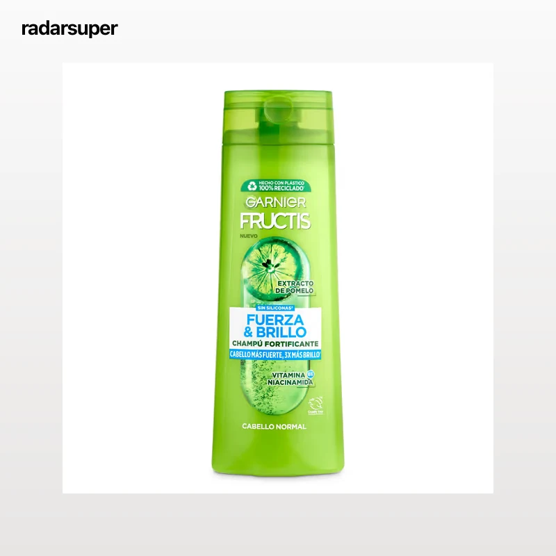 Champú fortificante fuerza y brillo Fructis 300 ml